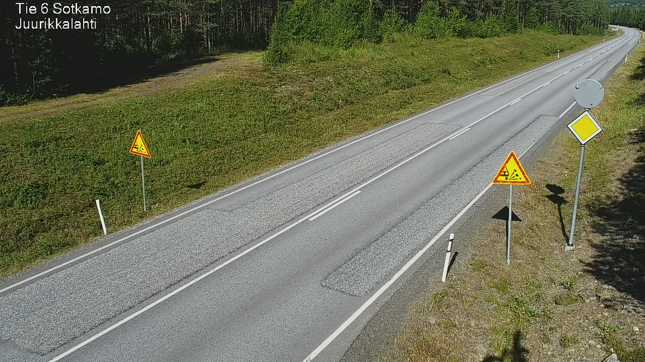Kelikamerat Kuva Tie 6 Sotkamo, Juurikkalahti, Sotkamo, Kainuu