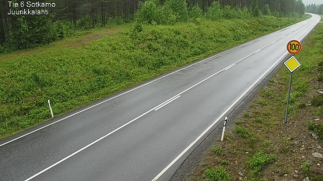 Kelikamerat Kuva Tie 6 Sotkamo, Juurikkalahti, Sotkamo, Kainuu