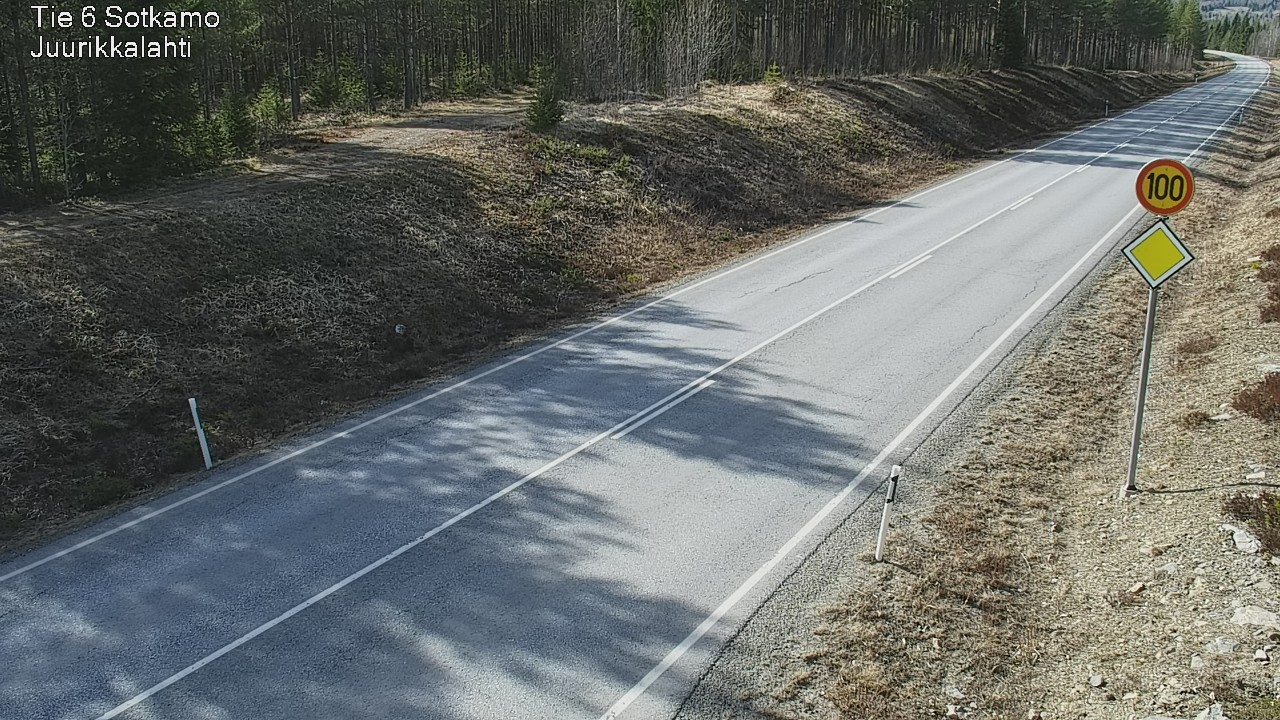 Kelikamerat Kuva Tie 6 Sotkamo, Juurikkalahti, Sotkamo, Kainuu