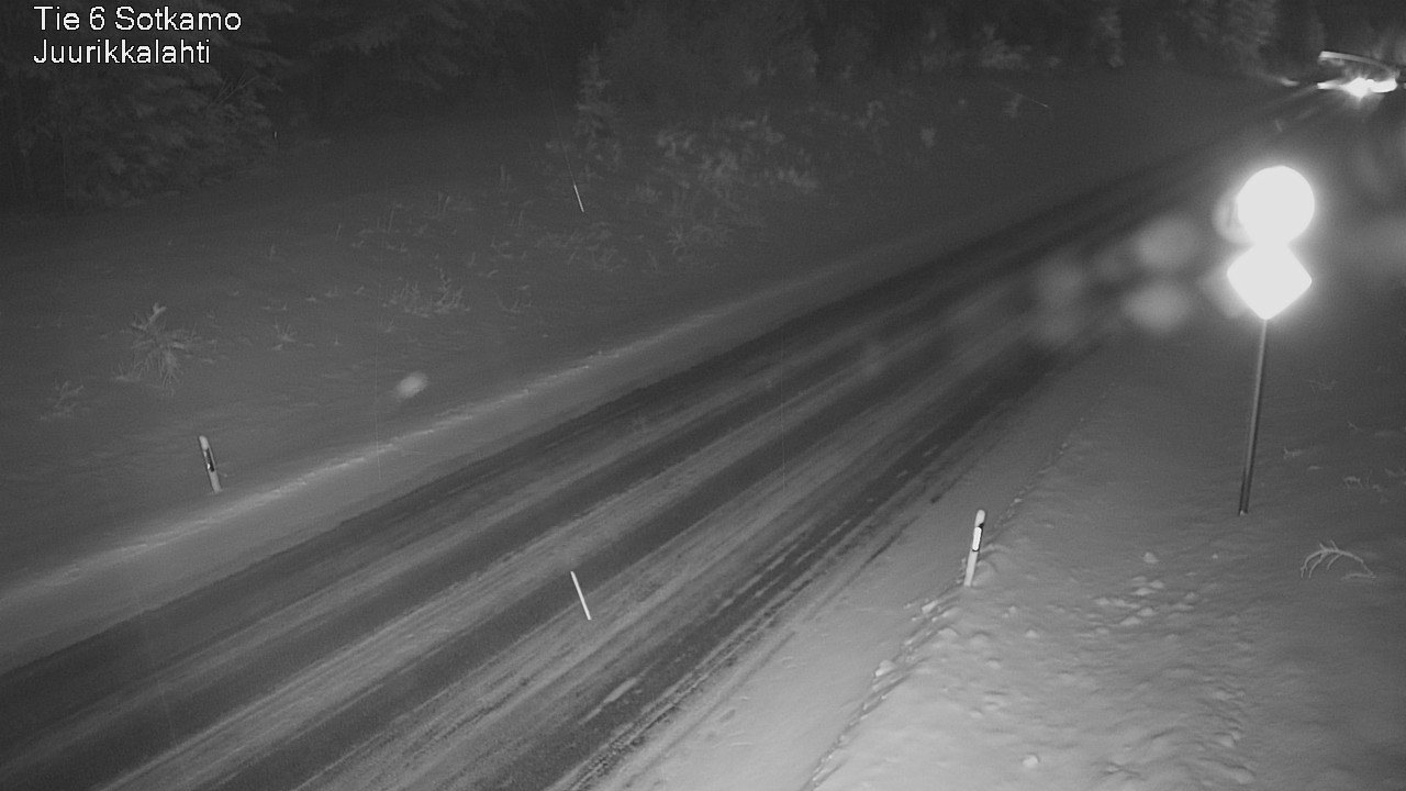 Weather Camera Image Road 6 Sotkamo, Juurikkalahti, Sotkamo, Kainuu