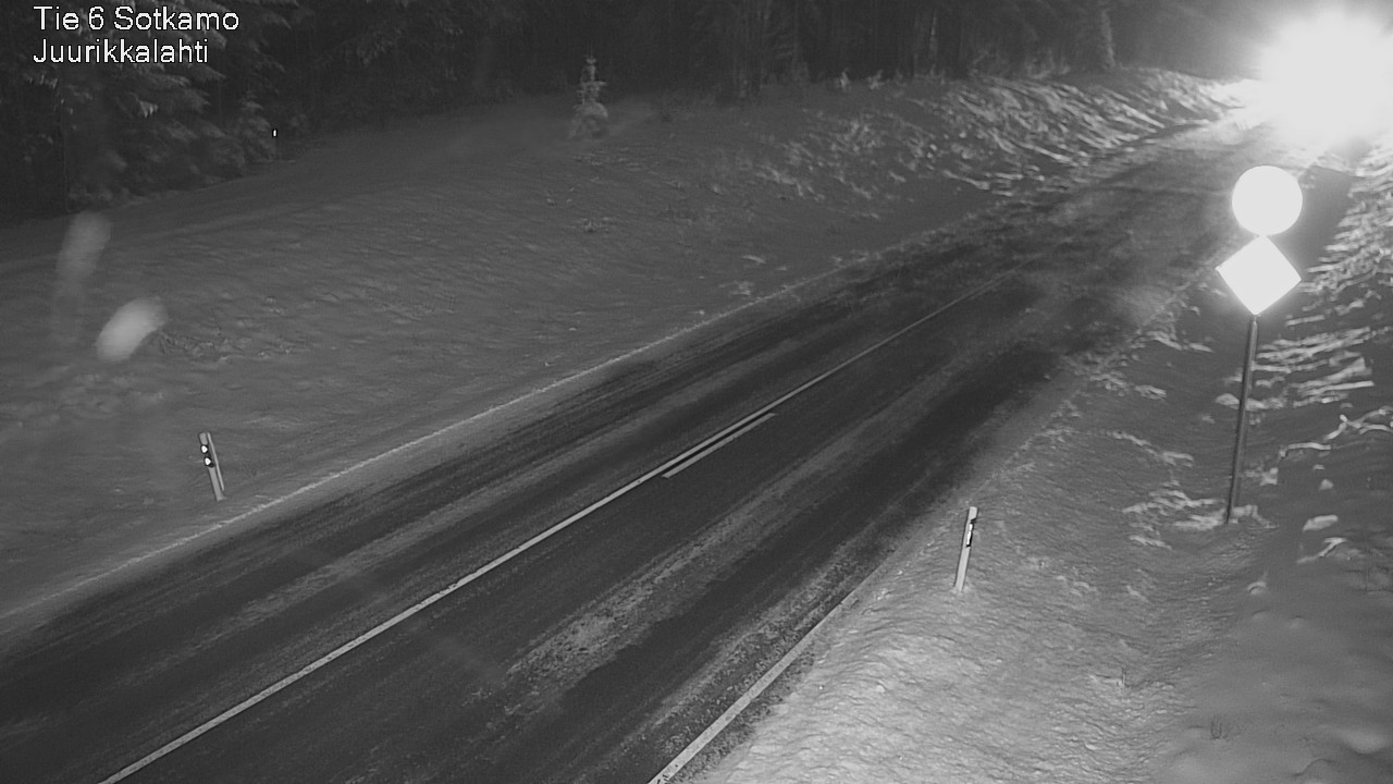 Weather Camera Image Väg 6 Sotkamo, Juurikkalahti, Sotkamo, Kainuu