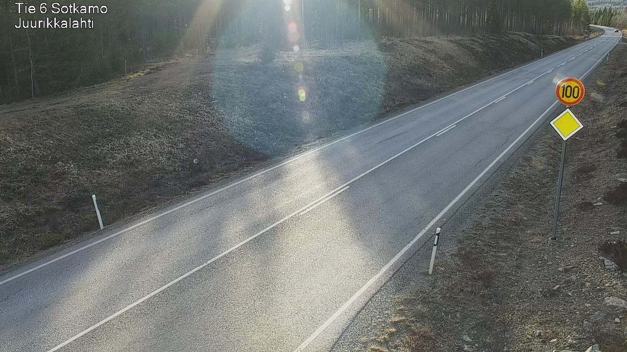 Kelikamerat Kuva Tie 6 Sotkamo, Juurikkalahti, Sotkamo, Kainuu