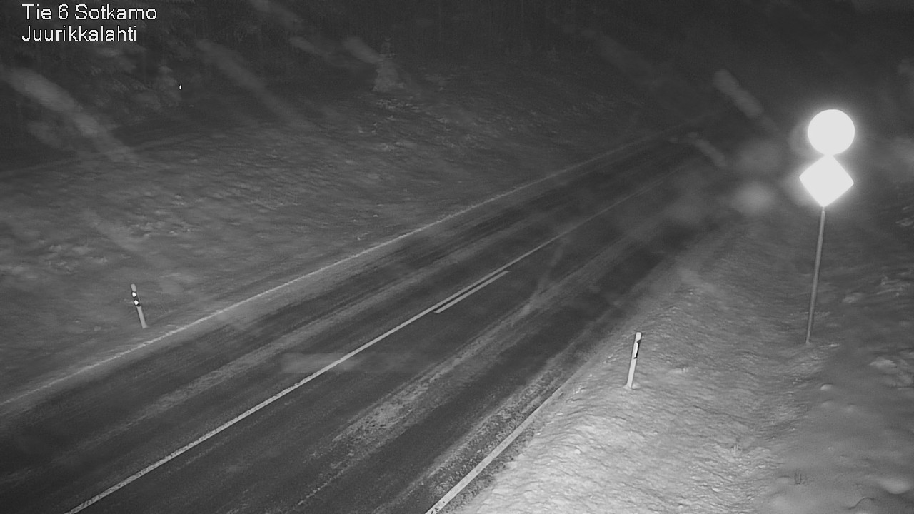 Weather Camera Image Väg 6 Sotkamo, Juurikkalahti, Sotkamo, Kainuu