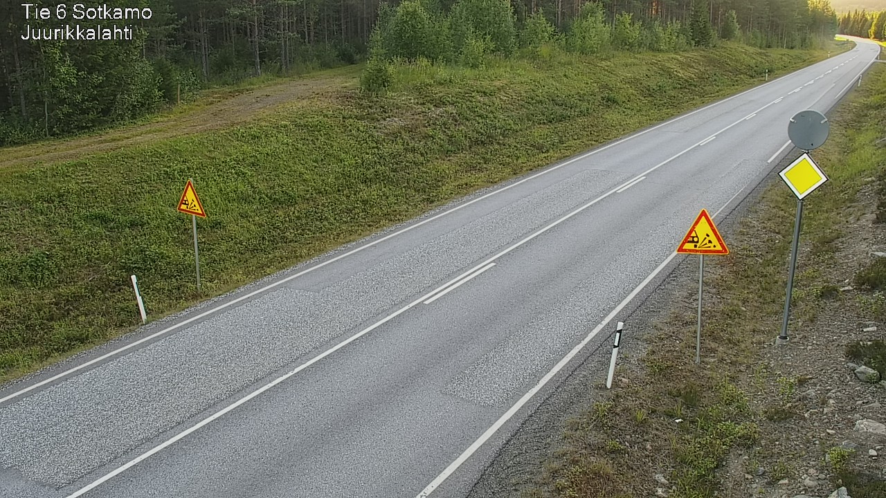 Kelikamerat Kuva Tie 6 Sotkamo, Juurikkalahti, Sotkamo, Kainuu
