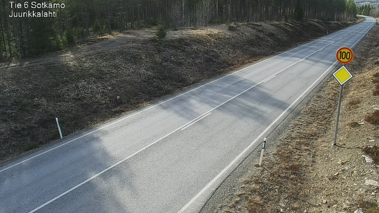 Kelikamerat Kuva Tie 6 Sotkamo, Juurikkalahti, Sotkamo, Kainuu