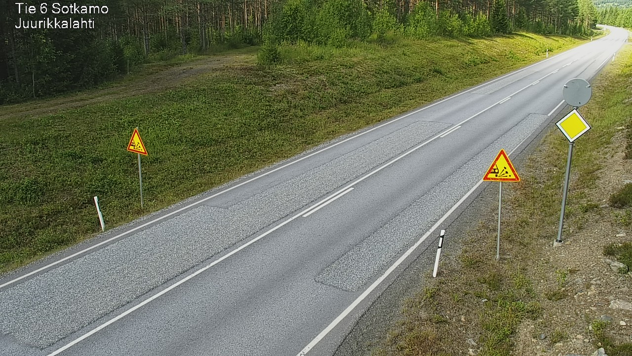 Kelikamerat Kuva Tie 6 Sotkamo, Juurikkalahti, Sotkamo, Kainuu