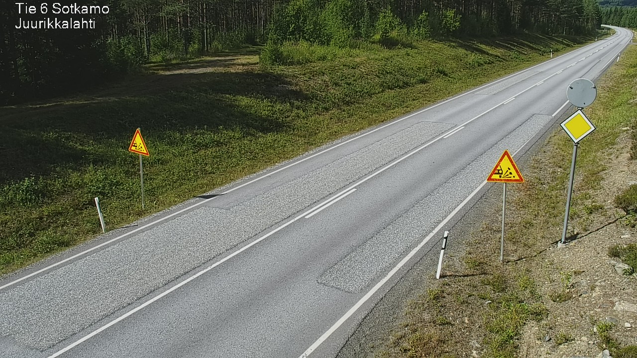 Kelikamerat Kuva Tie 6 Sotkamo, Juurikkalahti, Sotkamo, Kainuu