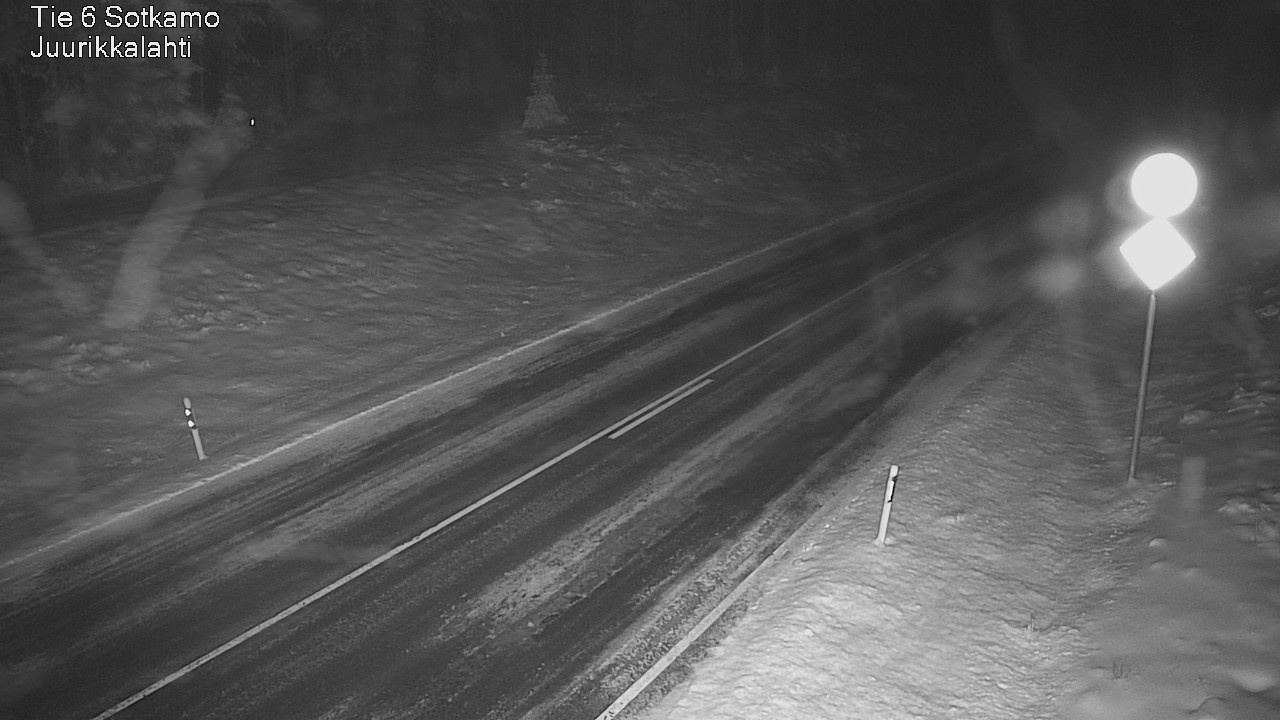 Weather Camera Image Väg 6 Sotkamo, Juurikkalahti, Sotkamo, Kainuu