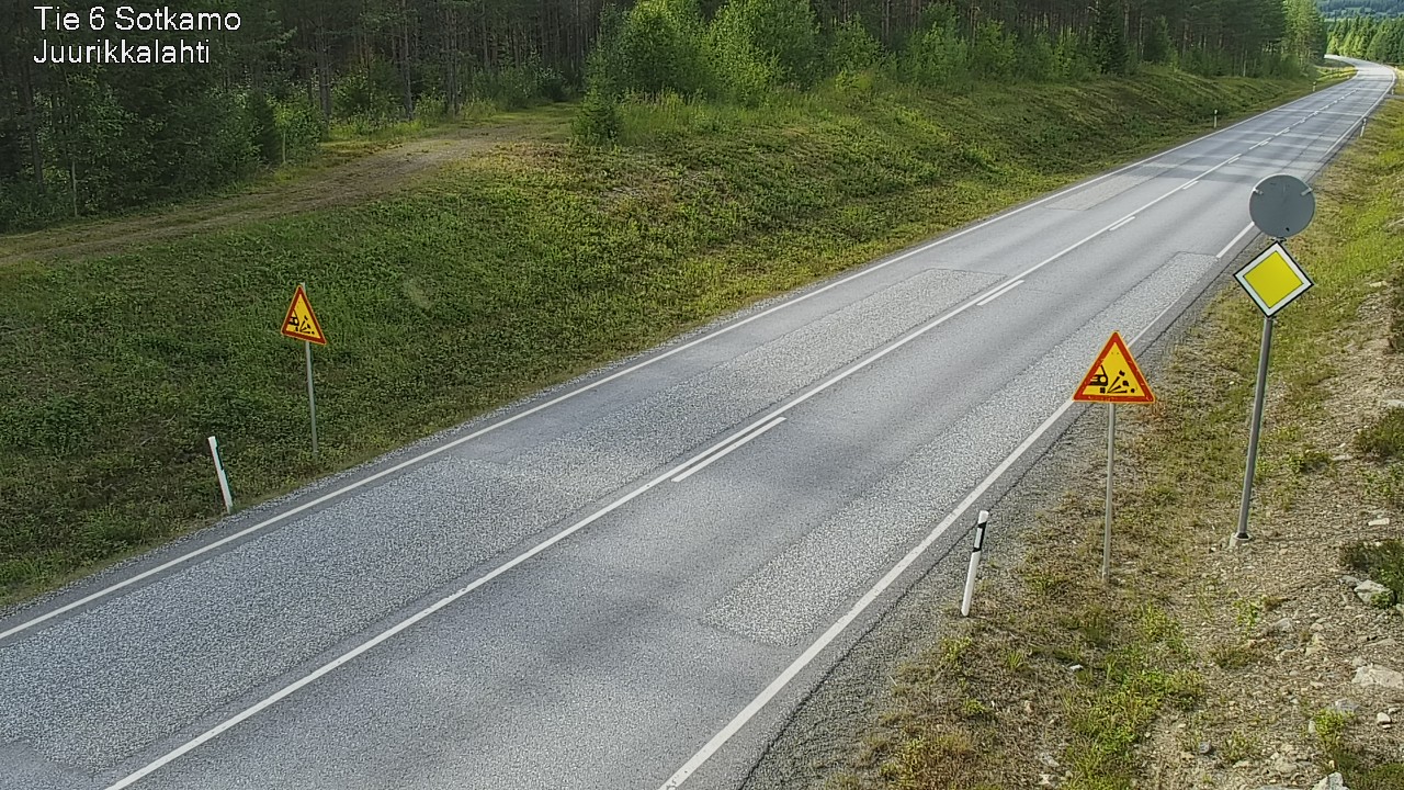 Kelikamerat Kuva Tie 6 Sotkamo, Juurikkalahti, Sotkamo, Kainuu
