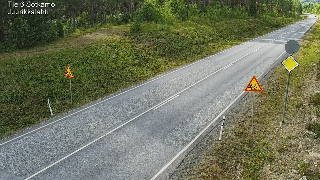 Kelikamerat Kuva Tie 6 Sotkamo, Juurikkalahti, Sotkamo, Kainuu