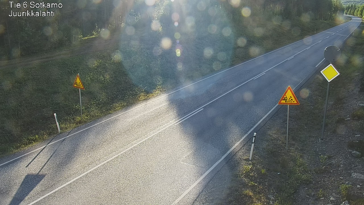 Kelikamerat Kuva Tie 6 Sotkamo, Juurikkalahti, Sotkamo, Kainuu