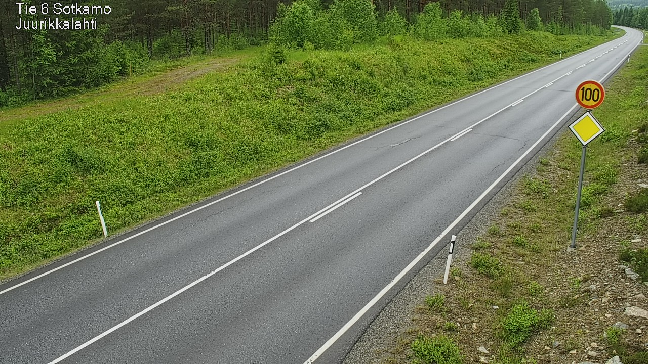 Kelikamerat Kuva Tie 6 Sotkamo, Juurikkalahti, Sotkamo, Kainuu