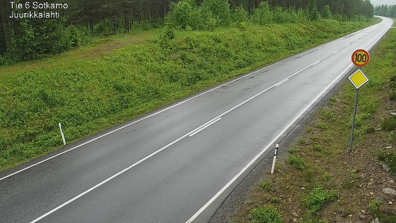 Kelikamerat Kuva Tie 6 Sotkamo, Juurikkalahti, Sotkamo, Kainuu
