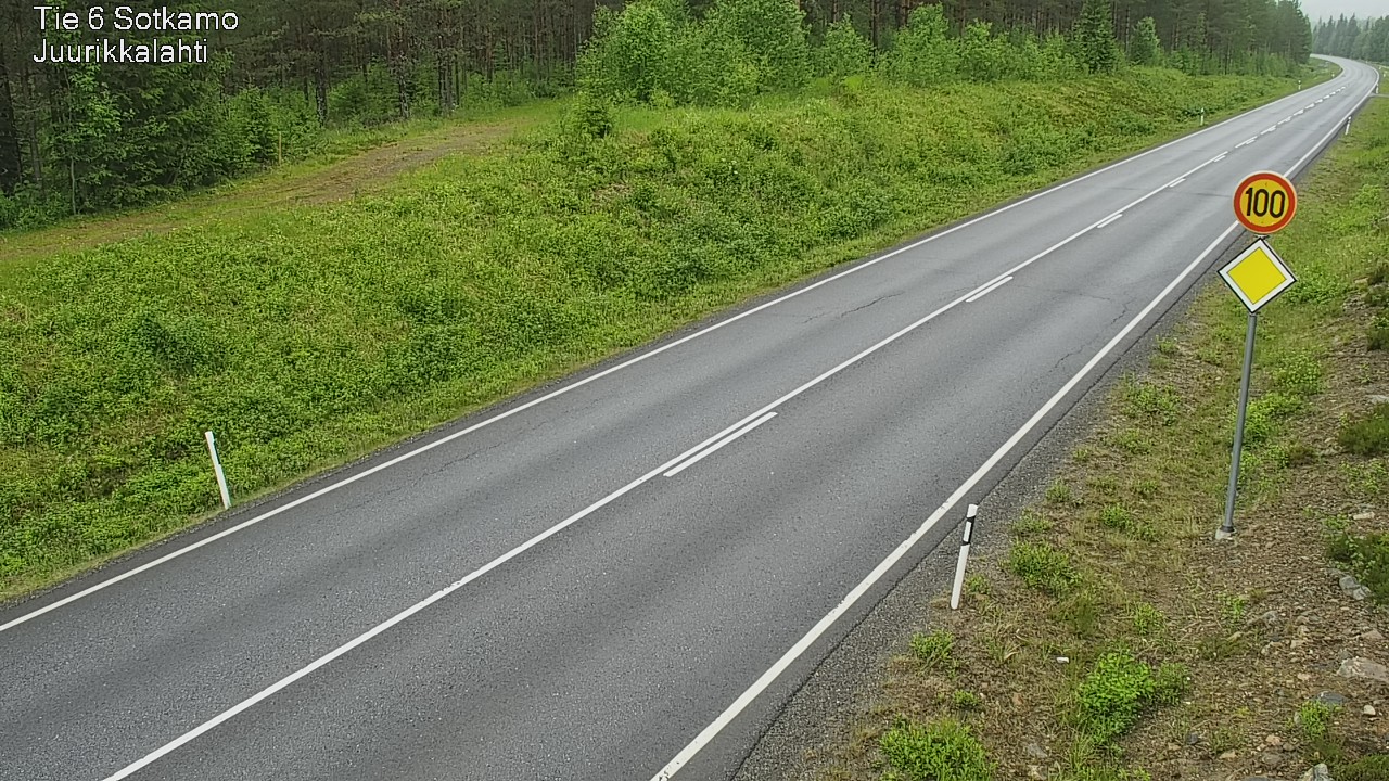 Kelikamerat Kuva Tie 6 Sotkamo, Juurikkalahti, Sotkamo, Kainuu