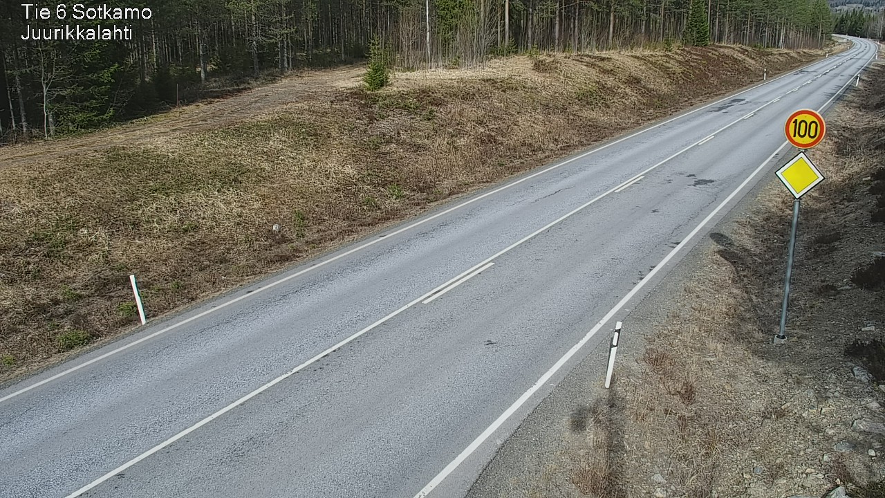 Kelikamerat Kuva Tie 6 Sotkamo, Juurikkalahti, Sotkamo, Kainuu
