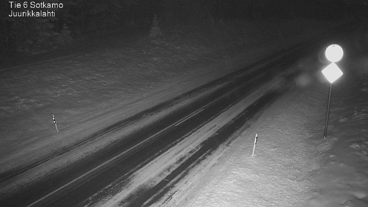 Weather Camera Image Väg 6 Sotkamo, Juurikkalahti, Sotkamo, Kainuu