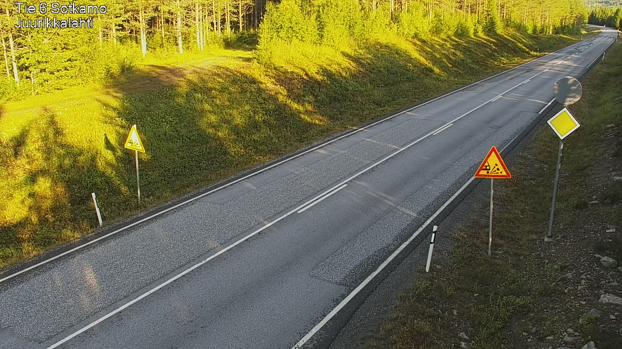 Kelikamerat Kuva Tie 6 Sotkamo, Juurikkalahti, Sotkamo, Kainuu