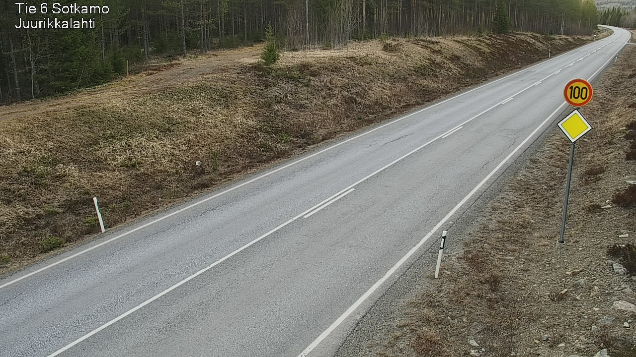 Kelikamerat Kuva Tie 6 Sotkamo, Juurikkalahti, Sotkamo, Kainuu