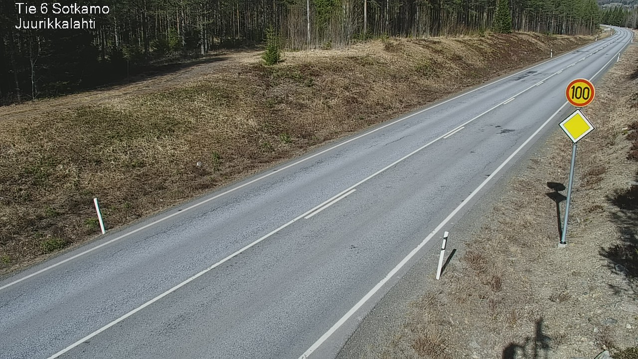 Kelikamerat Kuva Tie 6 Sotkamo, Juurikkalahti, Sotkamo, Kainuu