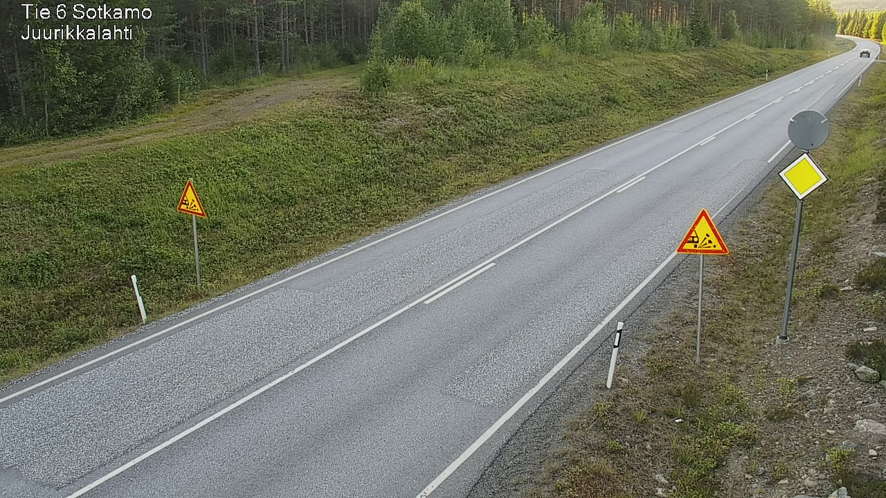 Kelikamerat Kuva Tie 6 Sotkamo, Juurikkalahti, Sotkamo, Kainuu