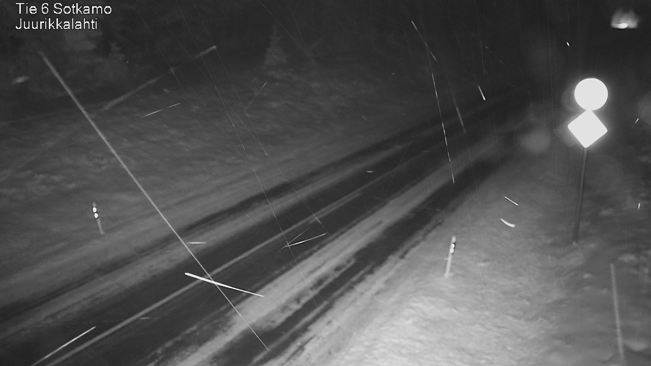 Weather Camera Image Väg 6 Sotkamo, Juurikkalahti, Sotkamo, Kainuu