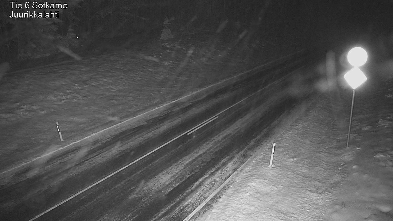 Weather Camera Image Väg 6 Sotkamo, Juurikkalahti, Sotkamo, Kainuu