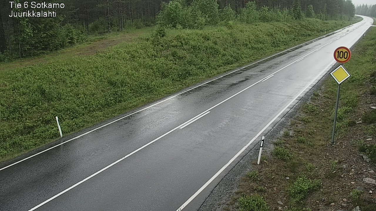 Kelikamerat Kuva Tie 6 Sotkamo, Juurikkalahti, Sotkamo, Kainuu