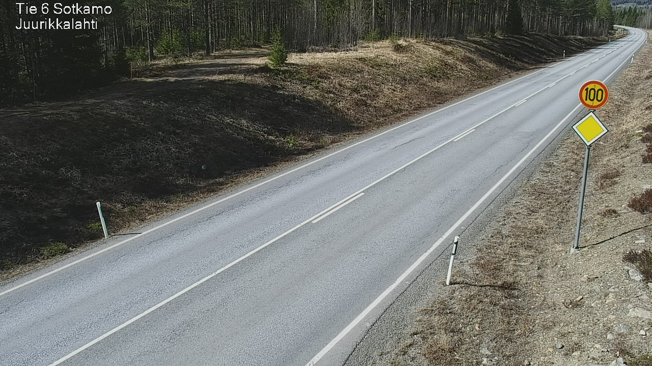 Kelikamerat Kuva Tie 6 Sotkamo, Juurikkalahti, Sotkamo, Kainuu