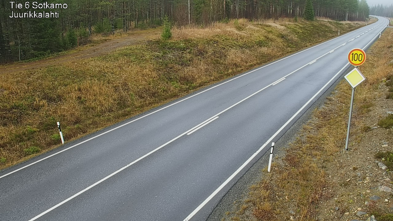 Kelikamerat Kuva Tie 6 Sotkamo, Juurikkalahti, Sotkamo, Kainuu