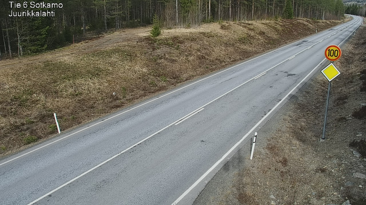 Kelikamerat Kuva Tie 6 Sotkamo, Juurikkalahti, Sotkamo, Kainuu