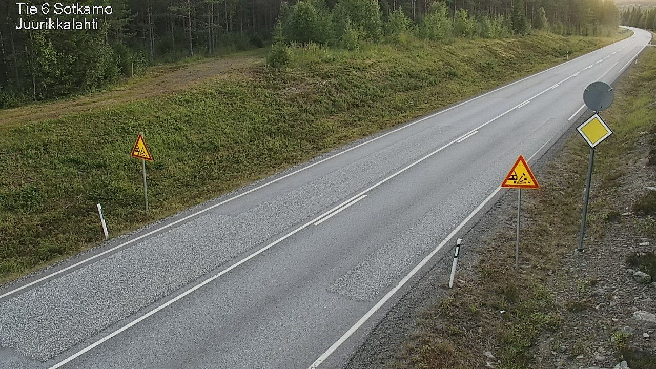 Kelikamerat Kuva Tie 6 Sotkamo, Juurikkalahti, Sotkamo, Kainuu