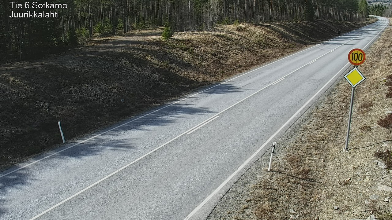 Kelikamerat Kuva Tie 6 Sotkamo, Juurikkalahti, Sotkamo, Kainuu