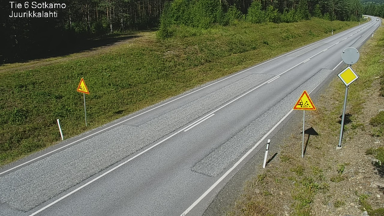 Kelikamerat Kuva Tie 6 Sotkamo, Juurikkalahti, Sotkamo, Kainuu