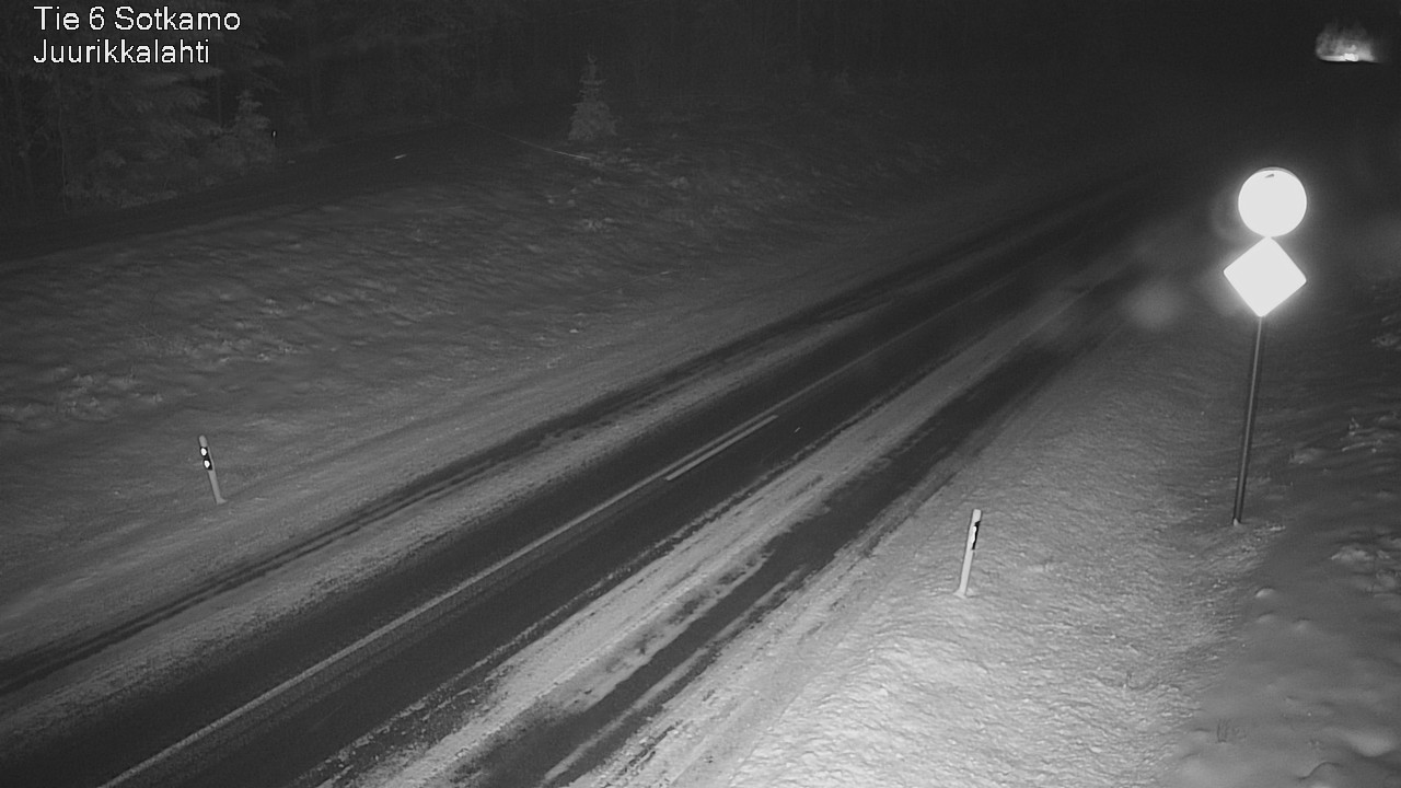 Weather Camera Image Väg 6 Sotkamo, Juurikkalahti, Sotkamo, Kainuu