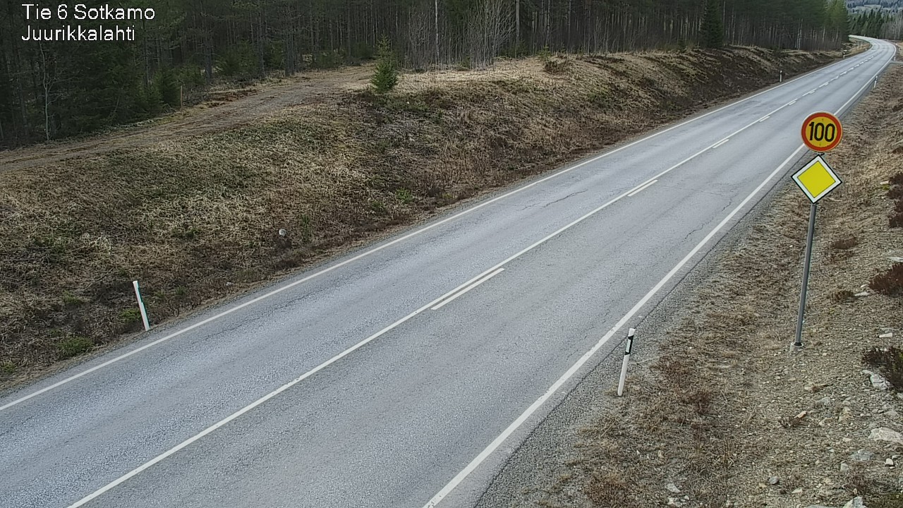 Kelikamerat Kuva Tie 6 Sotkamo, Juurikkalahti, Sotkamo, Kainuu