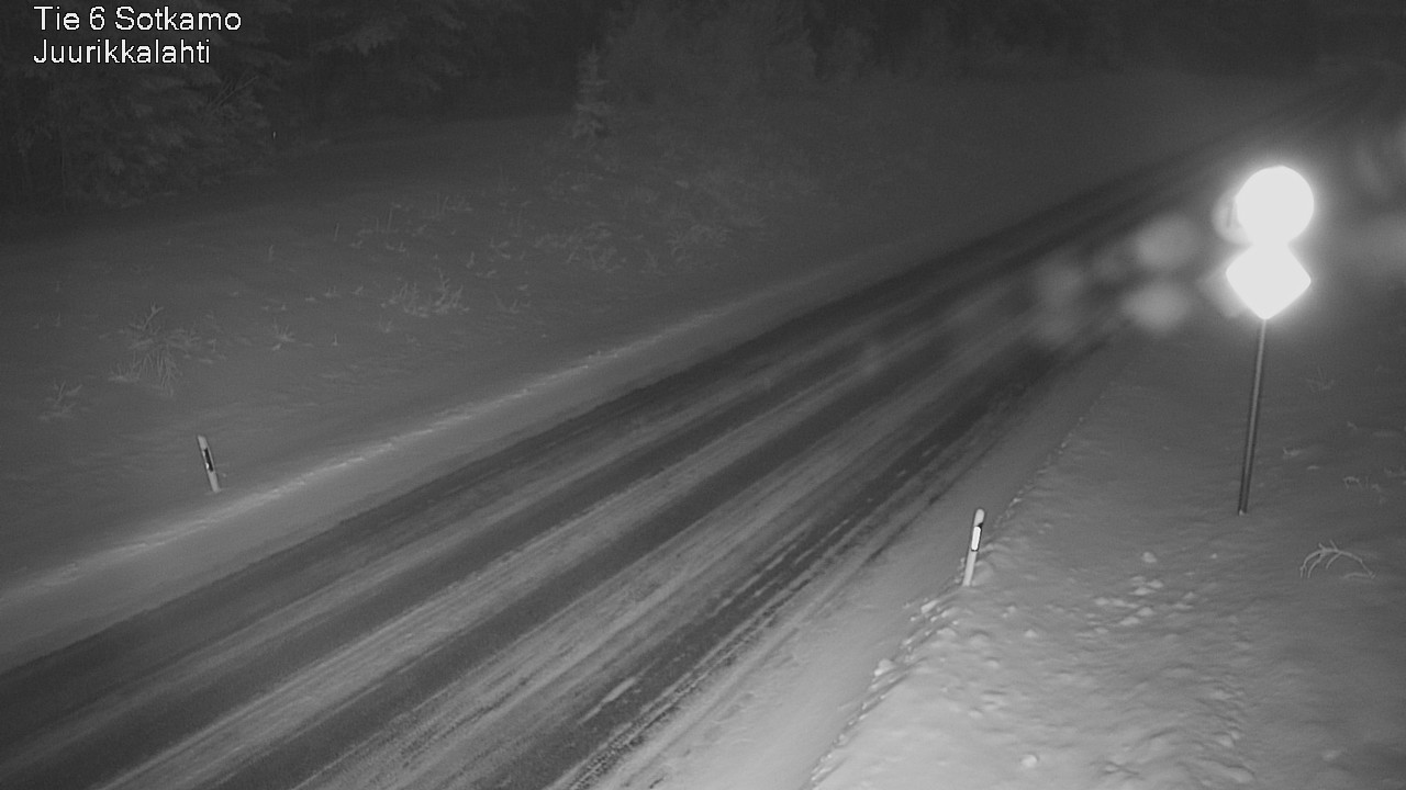 Weather Camera Image Road 6 Sotkamo, Juurikkalahti, Sotkamo, Kainuu