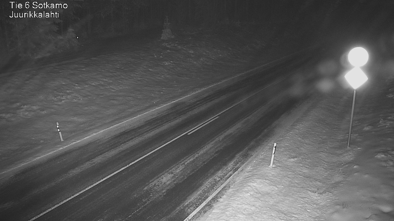 Weather Camera Image Väg 6 Sotkamo, Juurikkalahti, Sotkamo, Kainuu
