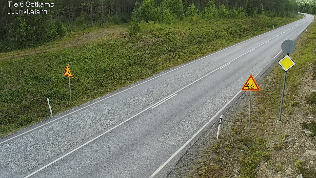 Kelikamerat Kuva Tie 6 Sotkamo, Juurikkalahti, Sotkamo, Kainuu