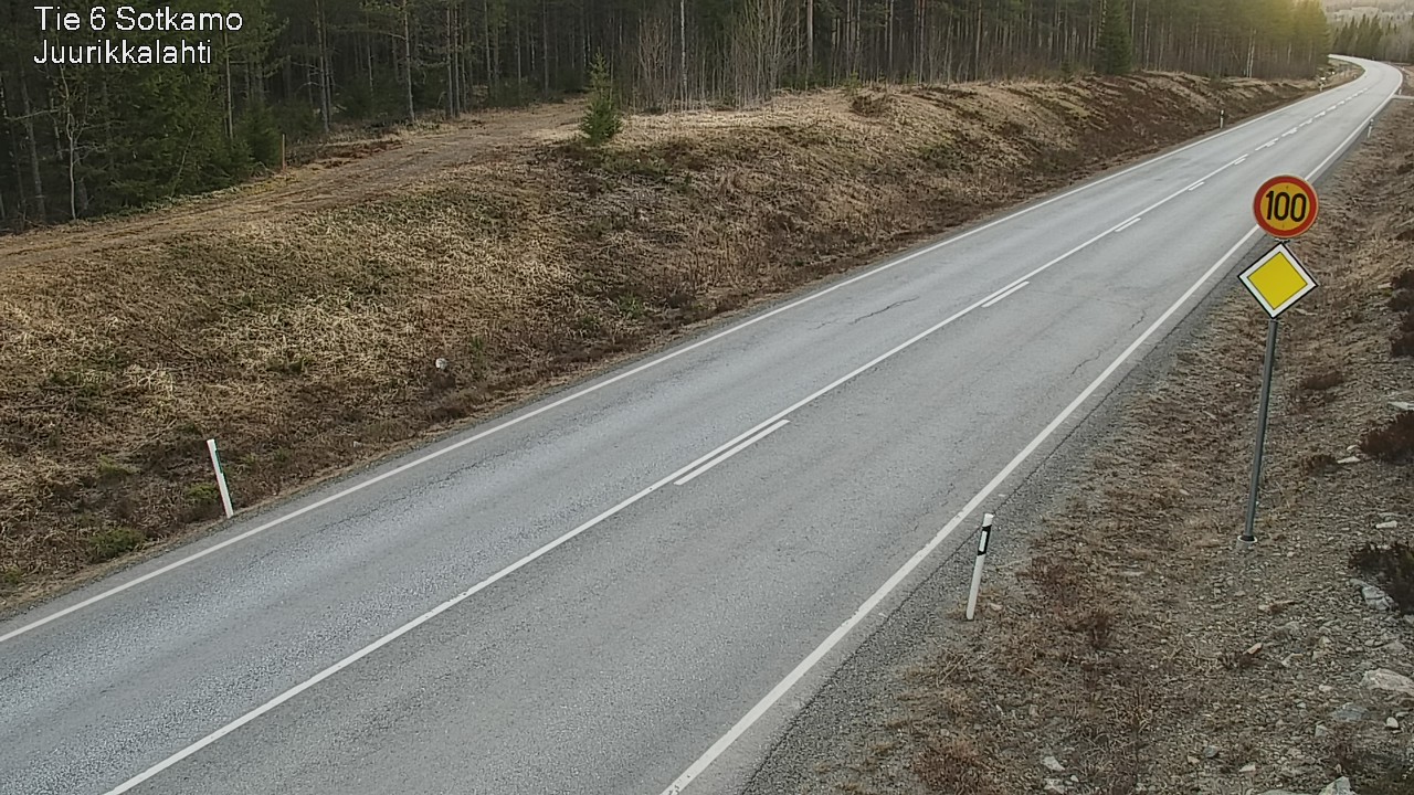 Kelikamerat Kuva Tie 6 Sotkamo, Juurikkalahti, Sotkamo, Kainuu