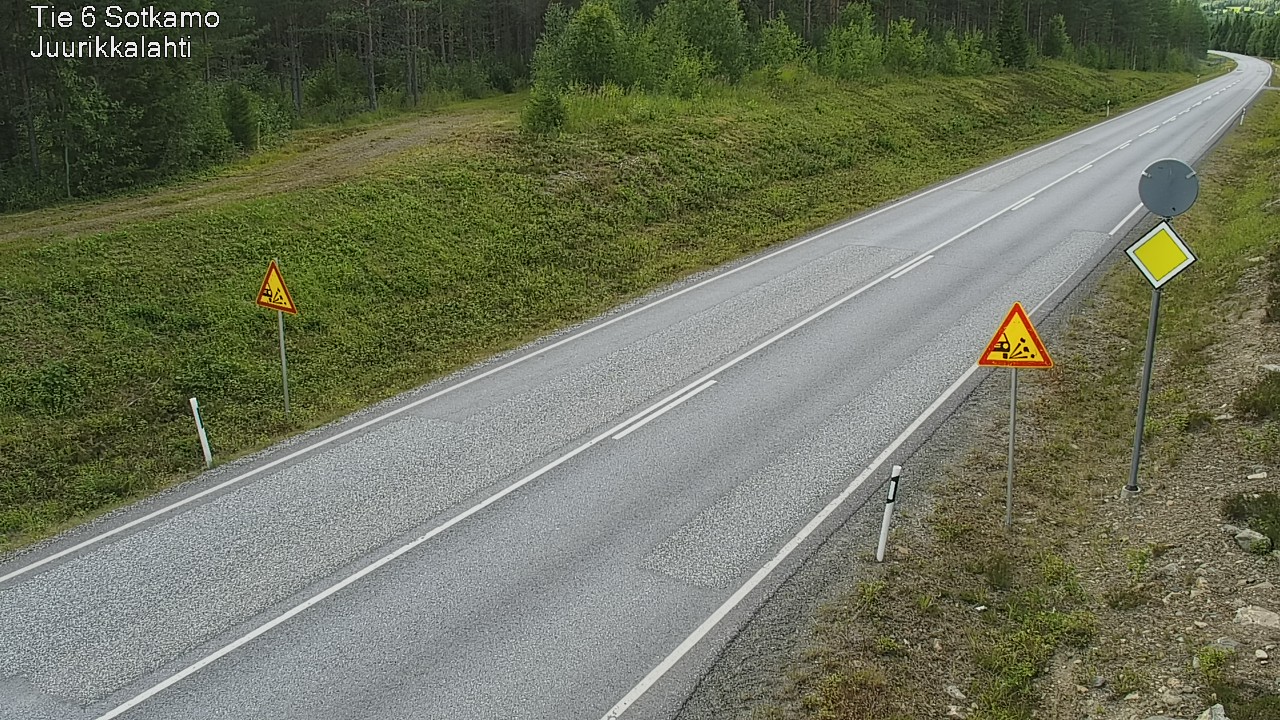 Kelikamerat Kuva Tie 6 Sotkamo, Juurikkalahti, Sotkamo, Kainuu