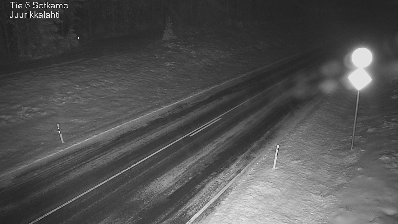 Weather Camera Image Väg 6 Sotkamo, Juurikkalahti, Sotkamo, Kainuu