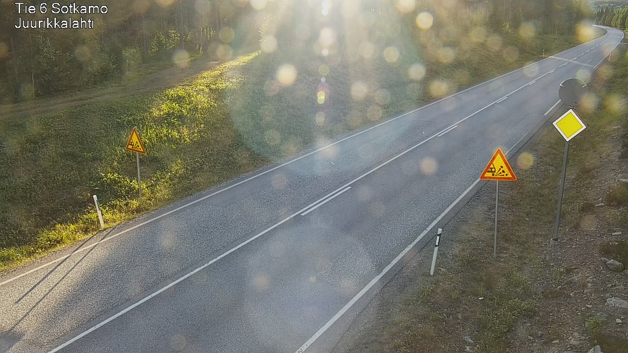 Kelikamerat Kuva Tie 6 Sotkamo, Juurikkalahti, Sotkamo, Kainuu
