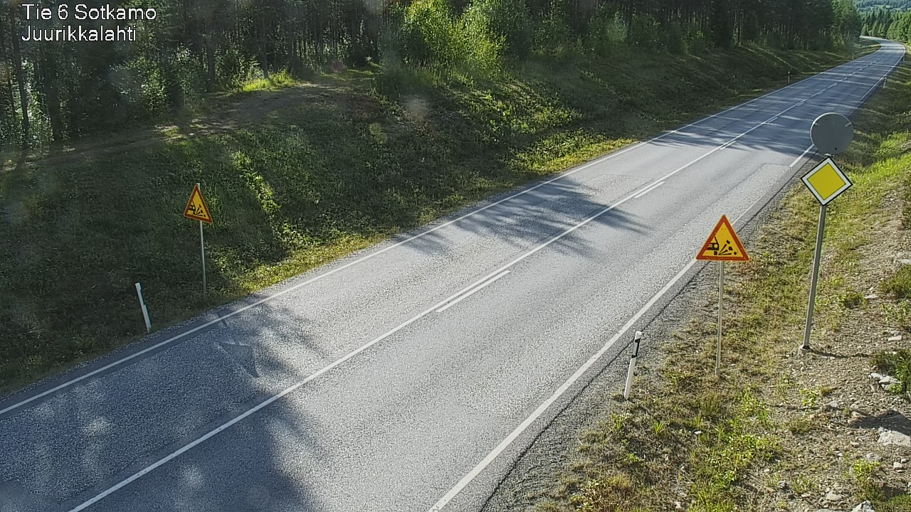 Kelikamerat Kuva Tie 6 Sotkamo, Juurikkalahti, Sotkamo, Kainuu