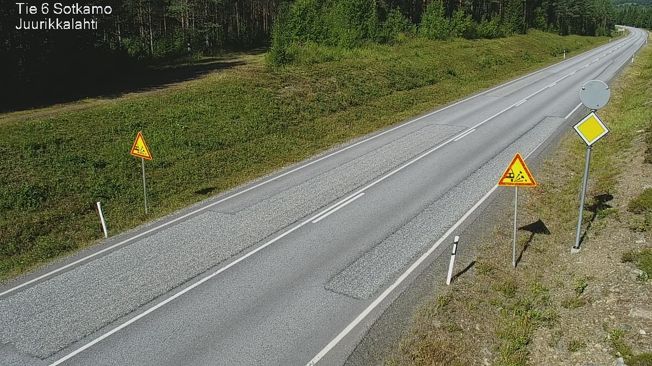 Kelikamerat Kuva Tie 6 Sotkamo, Juurikkalahti, Sotkamo, Kainuu