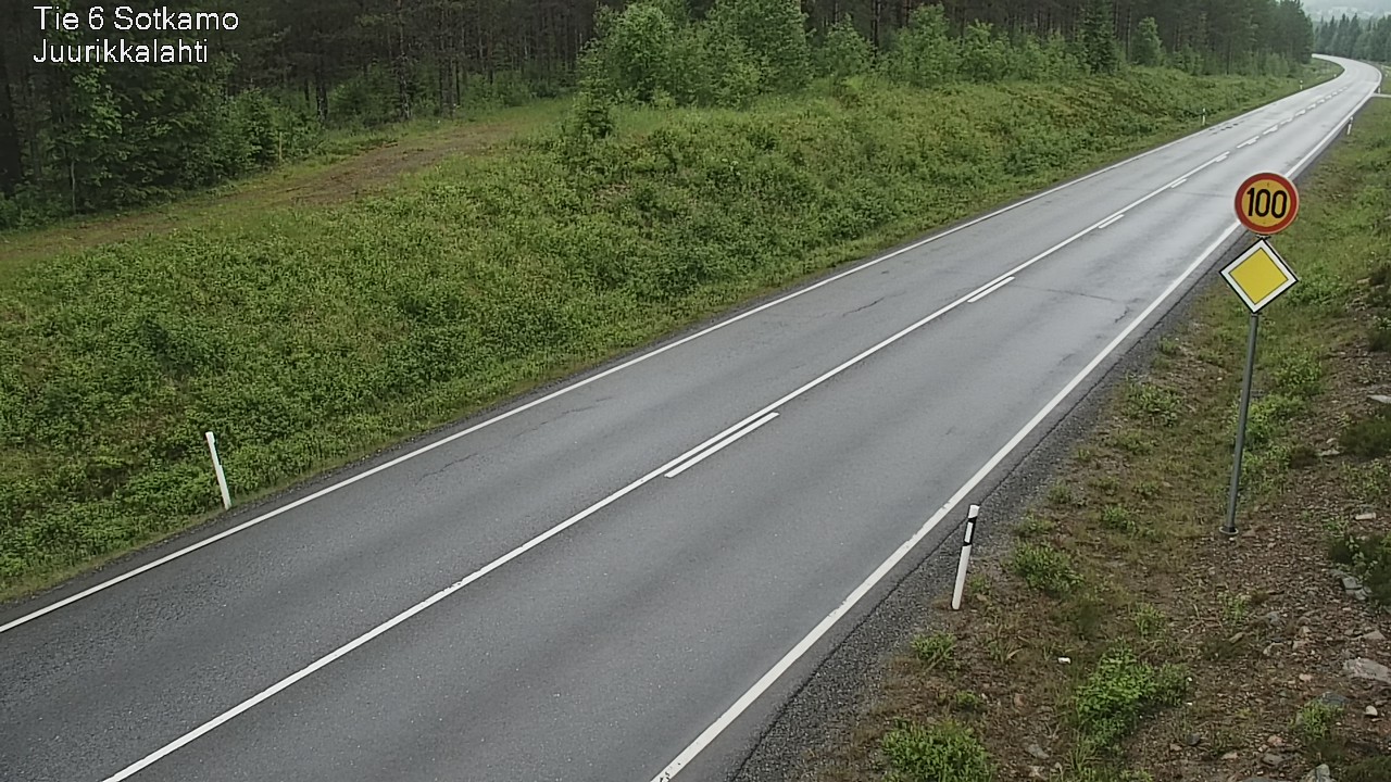 Kelikamerat Kuva Tie 6 Sotkamo, Juurikkalahti, Sotkamo, Kainuu