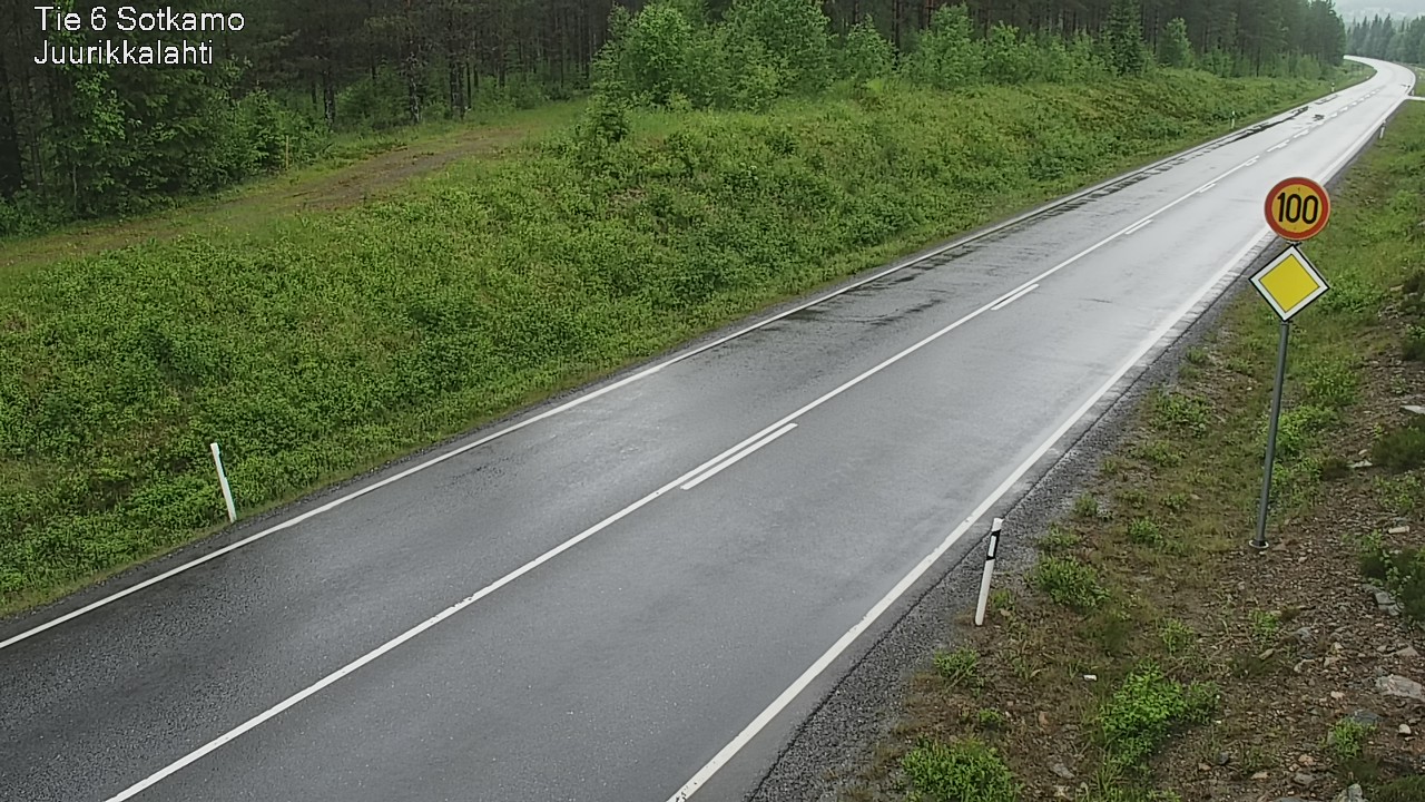 Kelikamerat Kuva Tie 6 Sotkamo, Juurikkalahti, Sotkamo, Kainuu