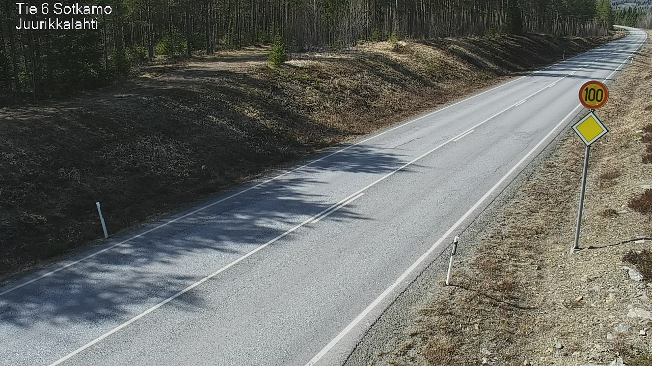 Kelikamerat Kuva Tie 6 Sotkamo, Juurikkalahti, Sotkamo, Kainuu