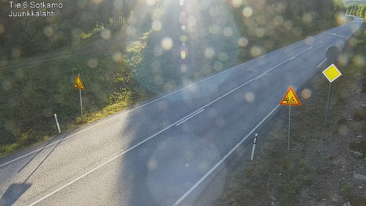 Kelikamerat Kuva Tie 6 Sotkamo, Juurikkalahti, Sotkamo, Kainuu