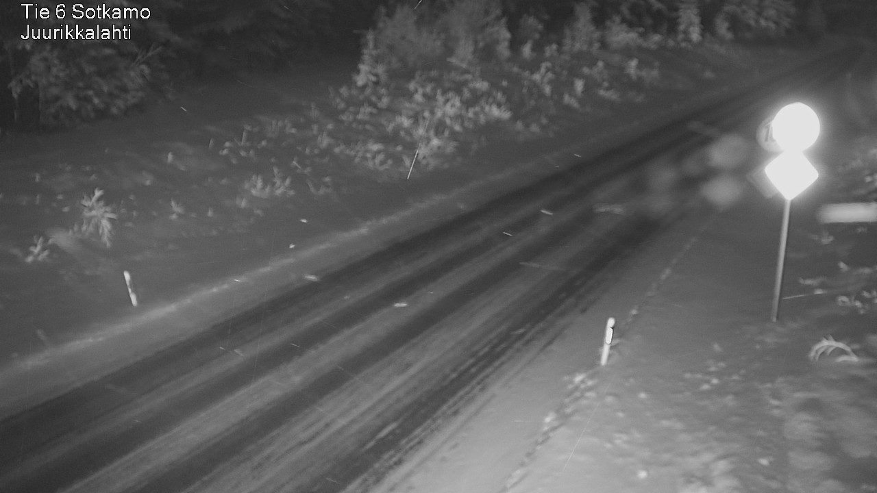 Weather Camera Image Road 6 Sotkamo, Juurikkalahti, Sotkamo, Kainuu