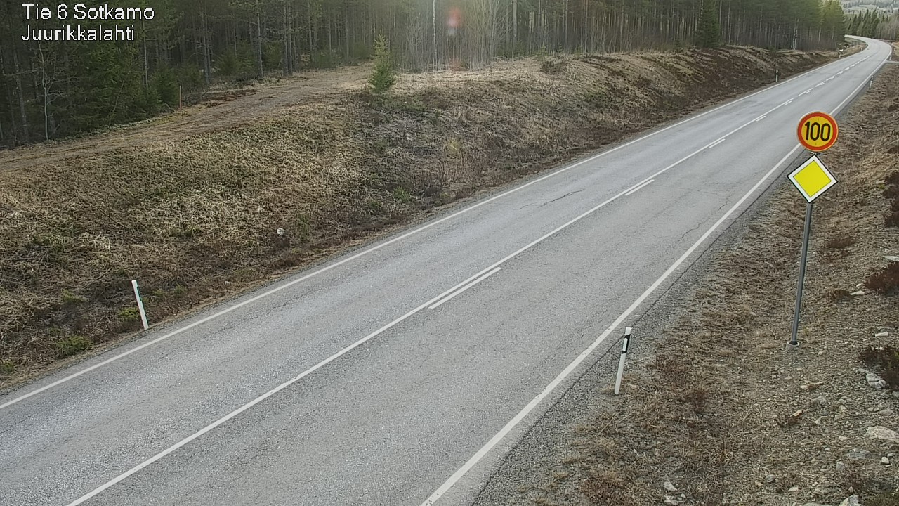 Kelikamerat Kuva Tie 6 Sotkamo, Juurikkalahti, Sotkamo, Kainuu